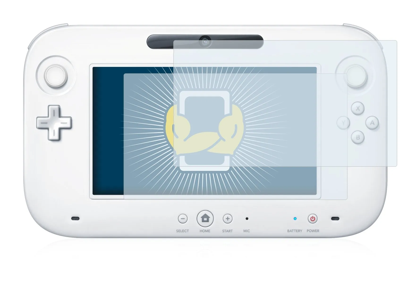 BROTECT Pellicola Protettiva per Nintendo Wii U GamePad (Controller) - immagine 2