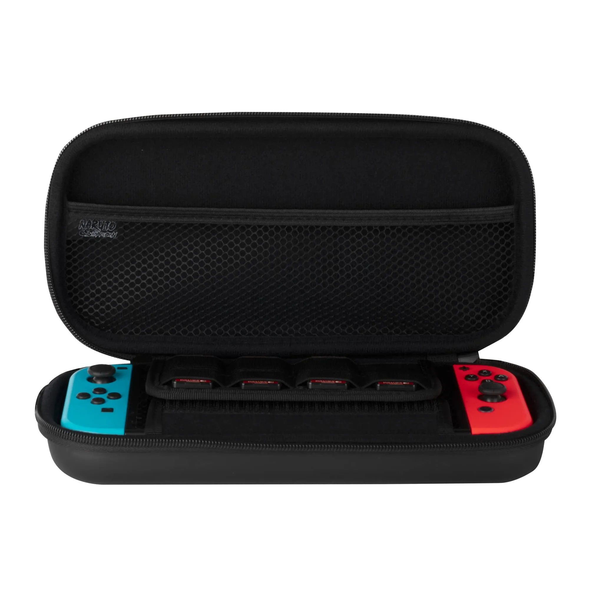 Konix Naruto Shippuden Custodia di protezione e trasporto per Nintendo Switch, Switch Lite e Switch OLED - Alloggio 8 giochi - Design Naruto - immagine 4