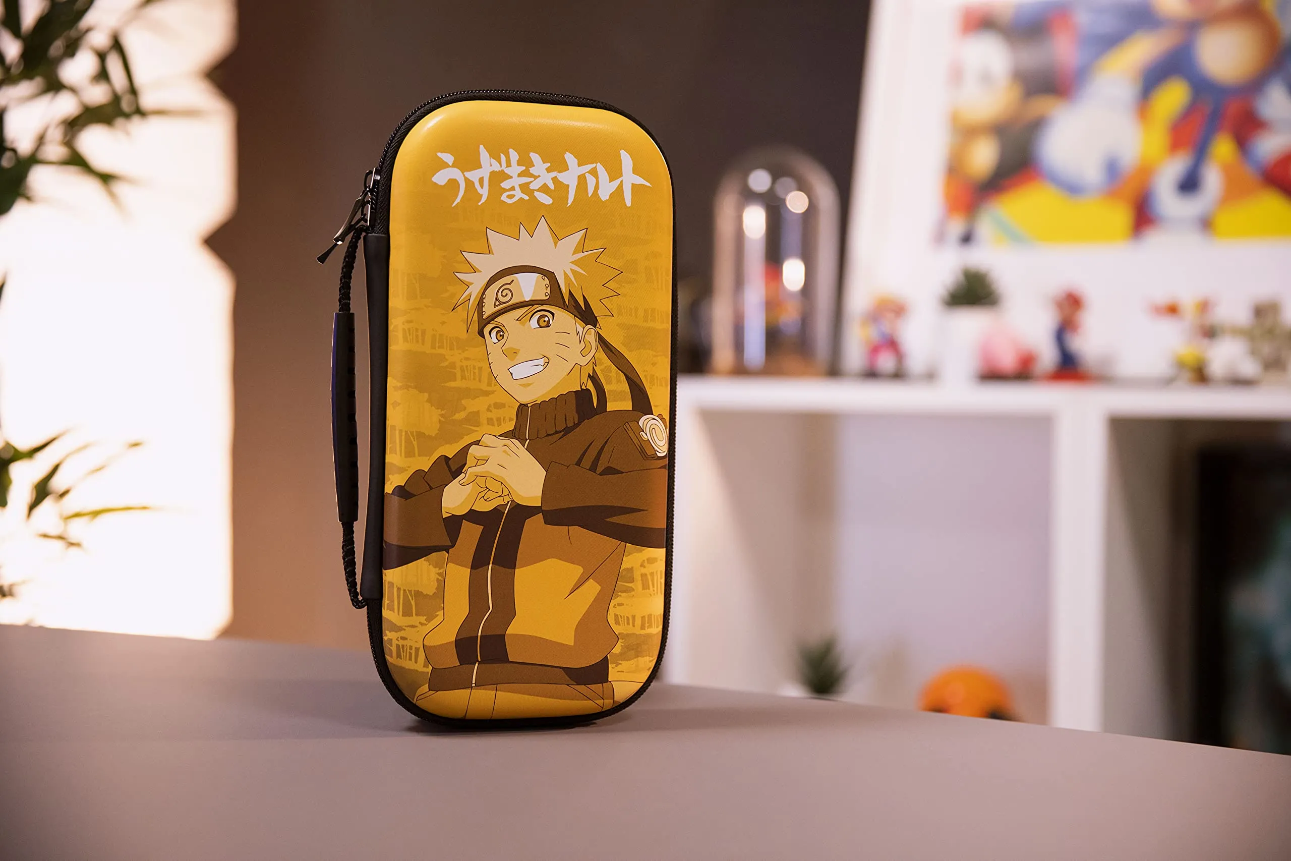 Konix Naruto Shippuden Custodia di protezione e trasporto per Nintendo Switch, Switch Lite e Switch OLED - Alloggio 8 giochi - Design Naruto - immagine 6