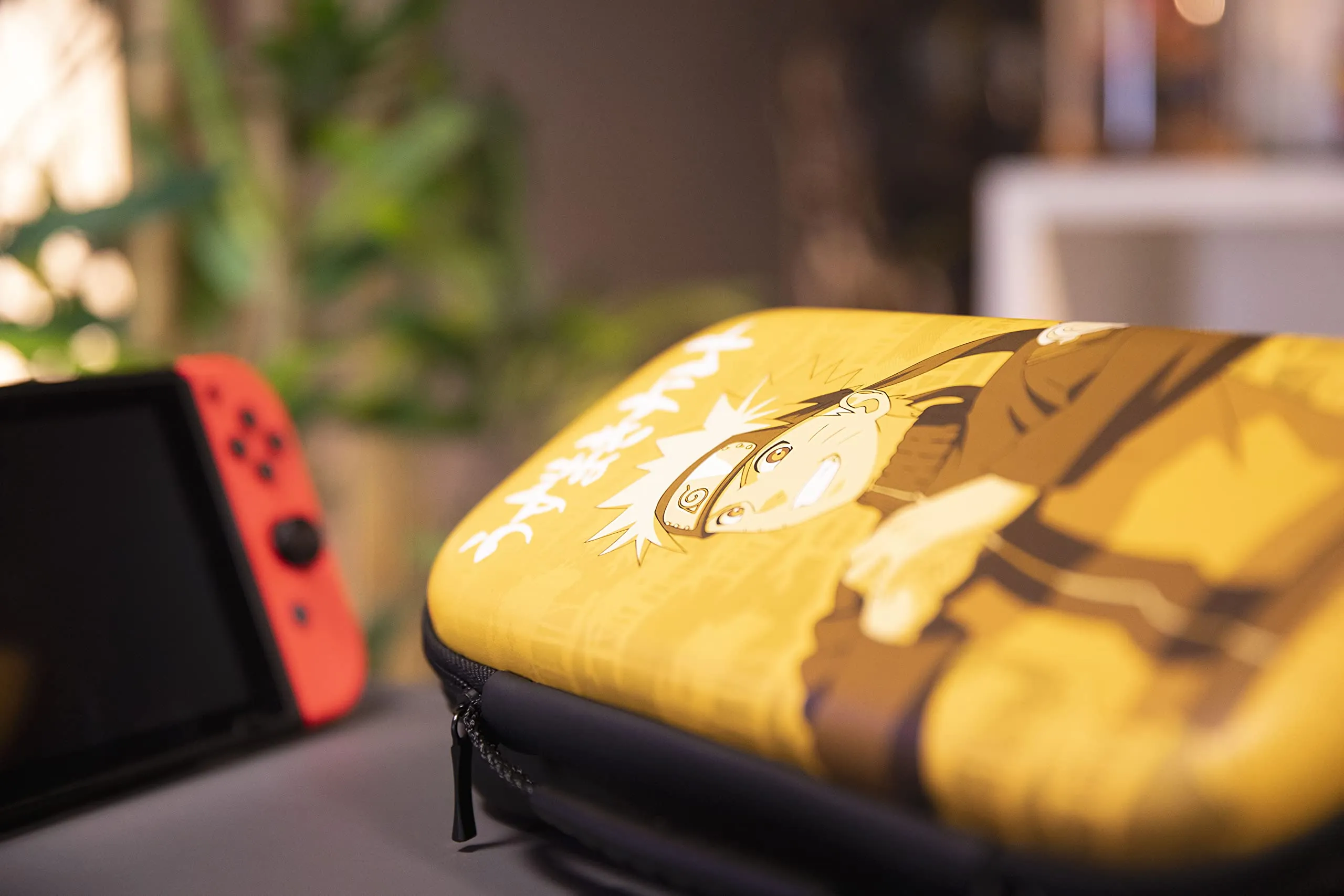 Konix Naruto Shippuden Custodia di protezione e trasporto per Nintendo Switch, Switch Lite e Switch OLED - Alloggio 8 giochi - Design Naruto - immagine 7