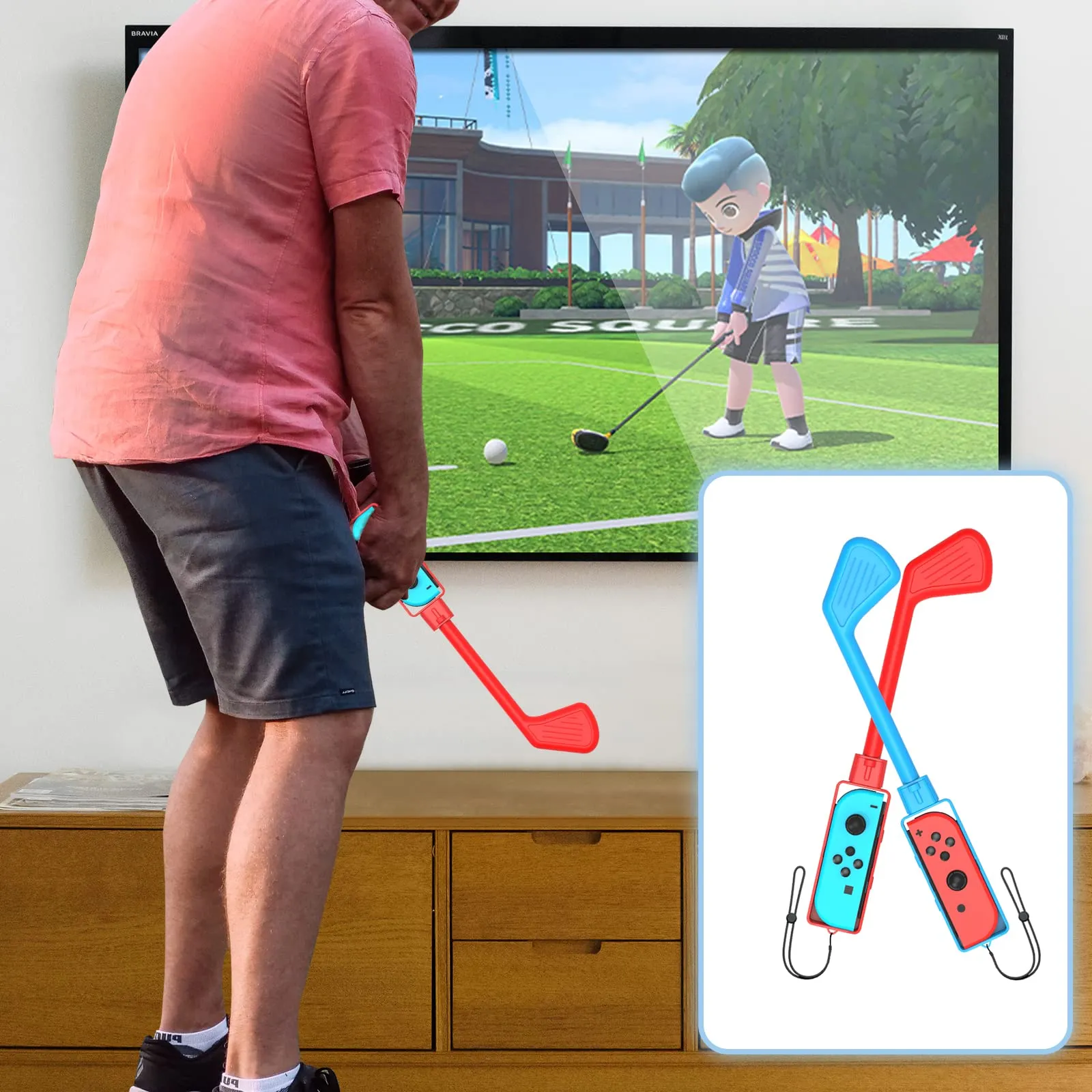 2024 Switch Kit di accessori per Nintendo Switch - 12 in 1 Family Party Pack Set di accessori per il gioco Kit per Nintendo Switch e giochi sportivi OLED - immagine 4