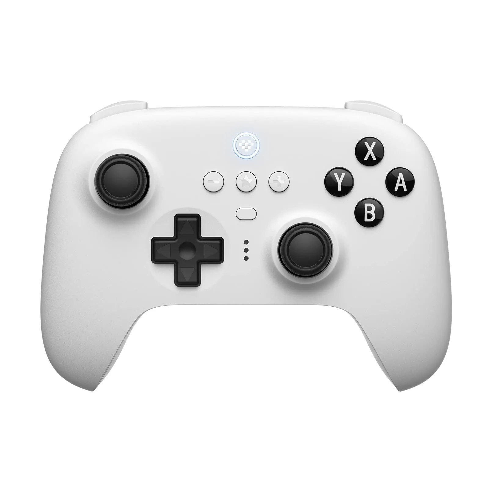 8BitDo Ultimate Bluetooth & 2.4g Controller with Charging Dock for Switch and Windows - White - immagine 3