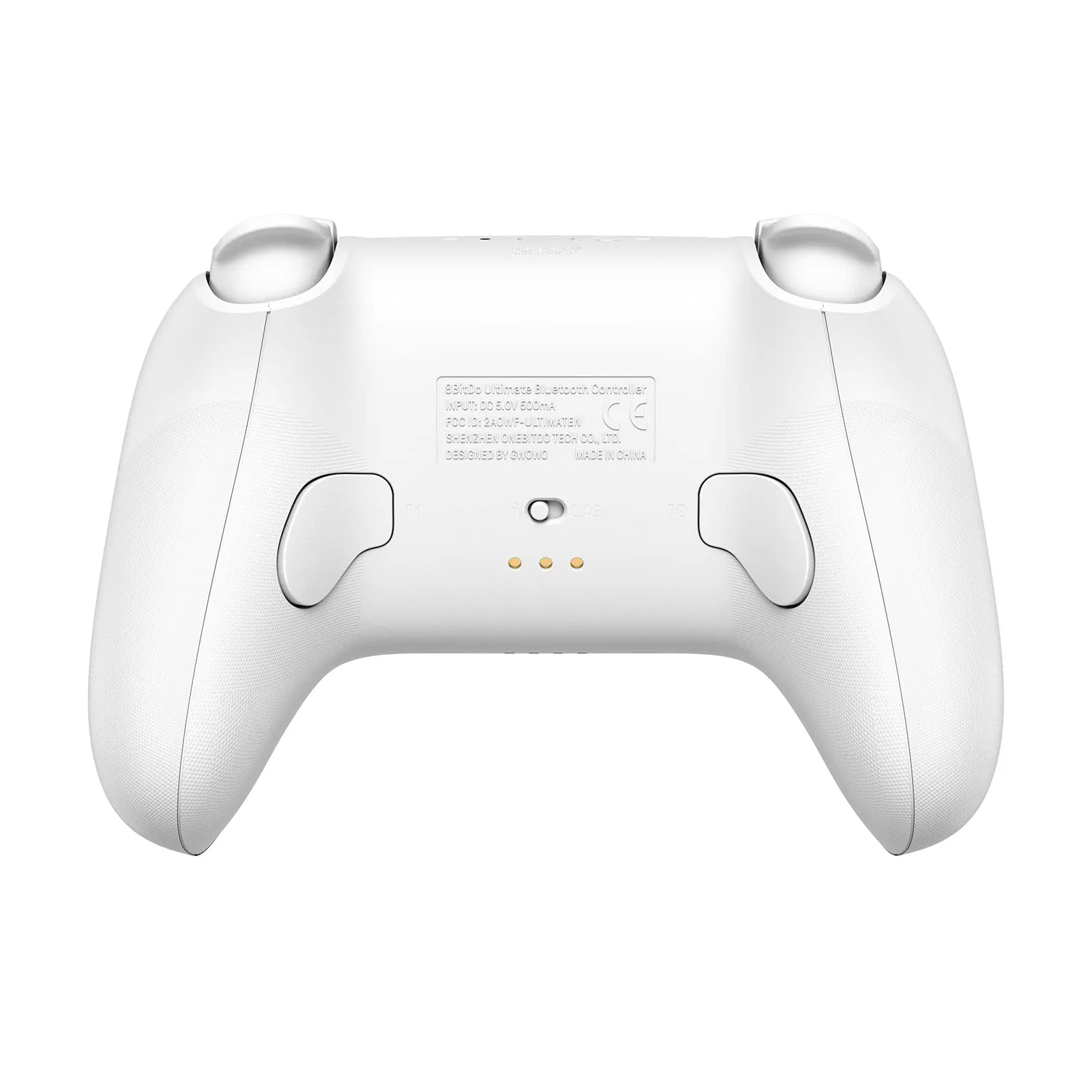 8BitDo Ultimate Bluetooth & 2.4g Controller with Charging Dock for Switch and Windows - White - immagine 4