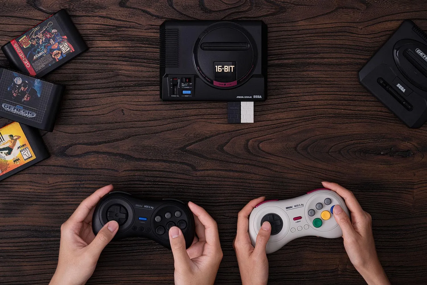 8Bitdo M30 2.4G Wireless Gamepad for SEGA Mega Drive Mini and Switch with 6-Button - immagine 9