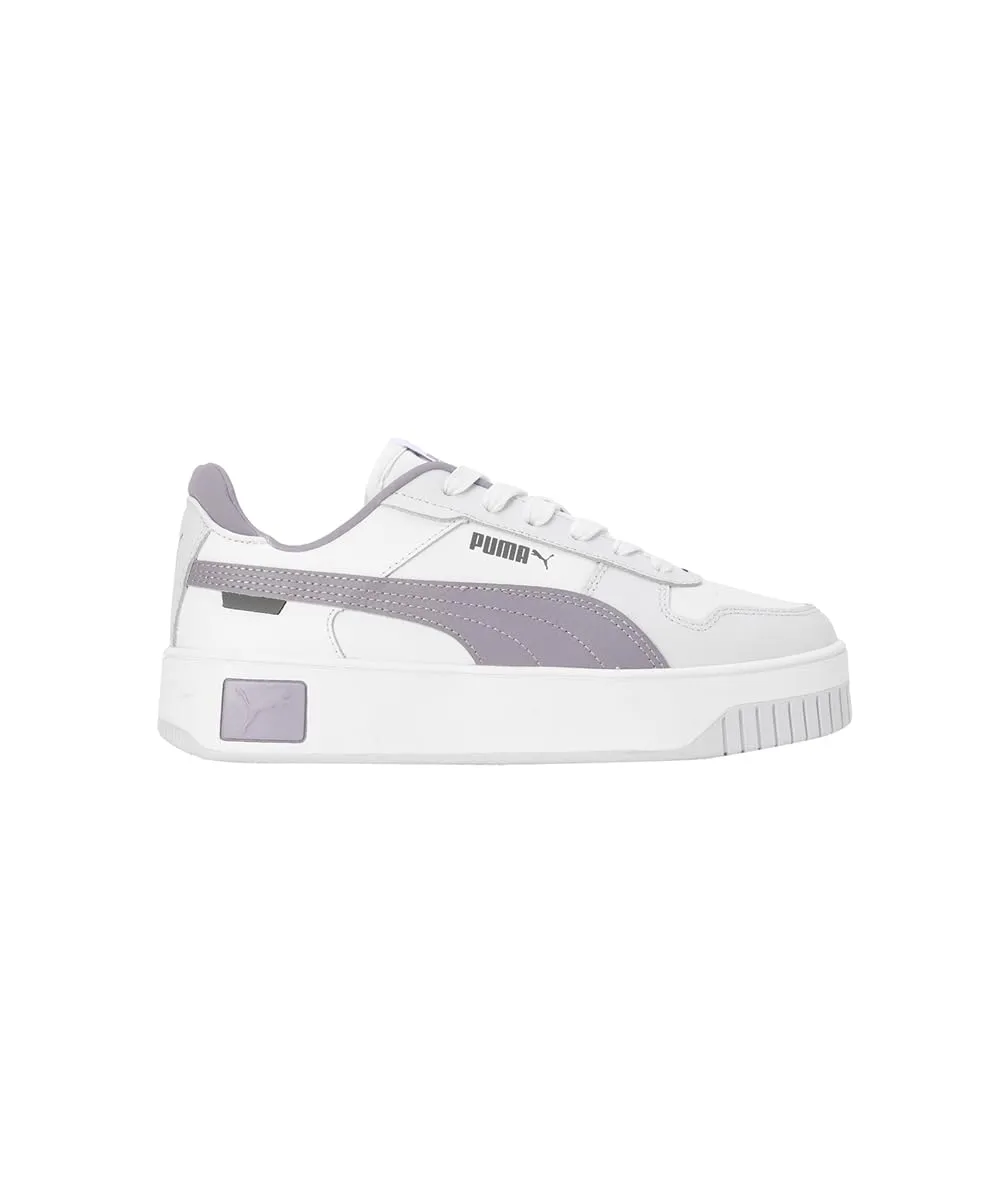PUMA Women CARINA STREET Sneaker, PUMA WHITE-PALE PLUM-SILVER MIST, 36 EU - immagine 4