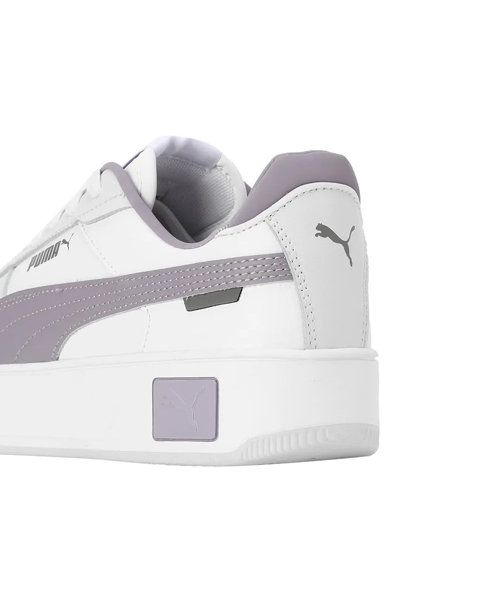 PUMA Women CARINA STREET Sneaker, PUMA WHITE-PALE PLUM-SILVER MIST, 36 EU - immagine 5