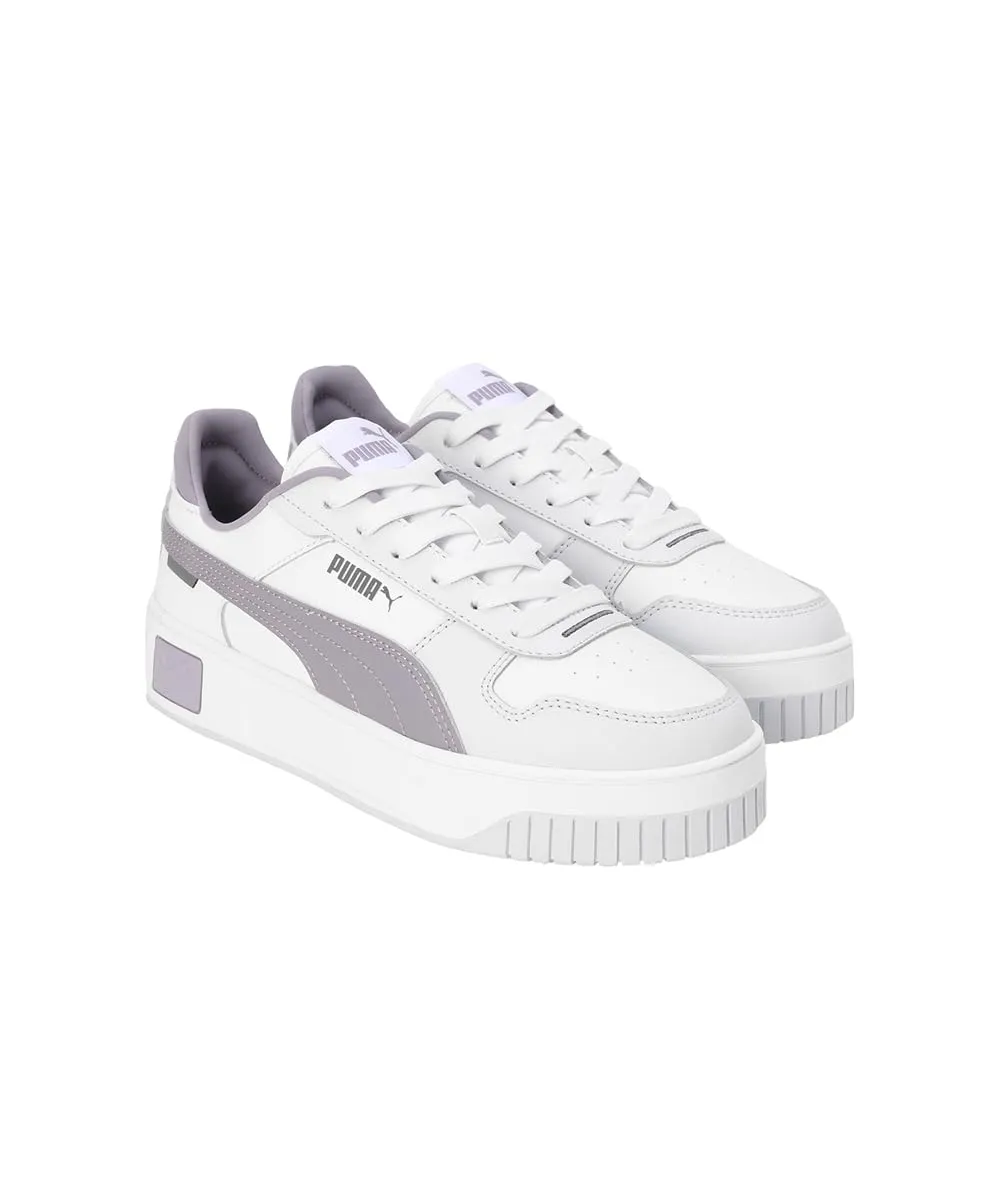 PUMA Women CARINA STREET Sneaker, PUMA WHITE-PALE PLUM-SILVER MIST, 36 EU - immagine 6
