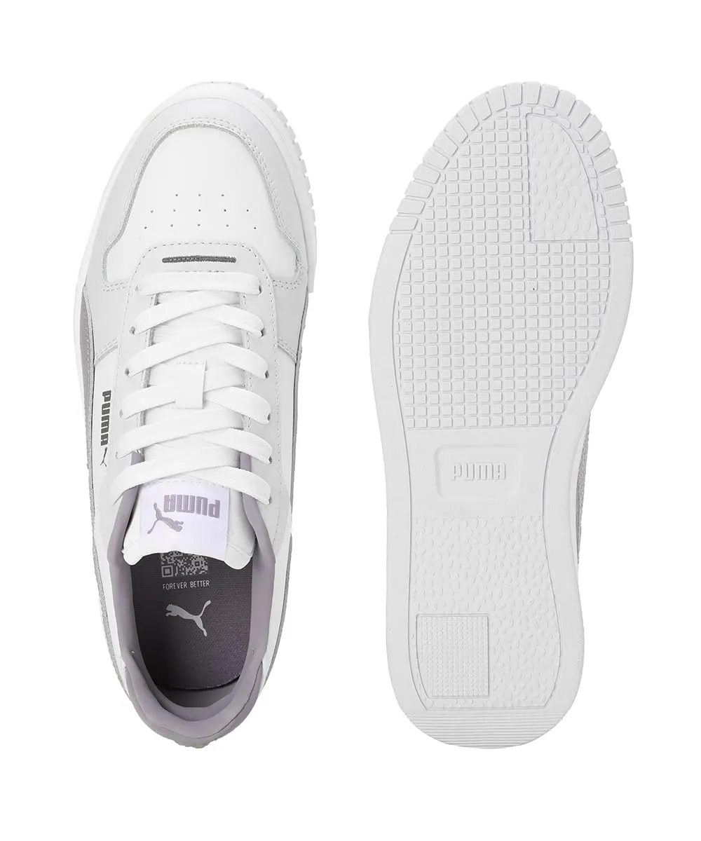 PUMA Women CARINA STREET Sneaker, PUMA WHITE-PALE PLUM-SILVER MIST, 36 EU - immagine 7