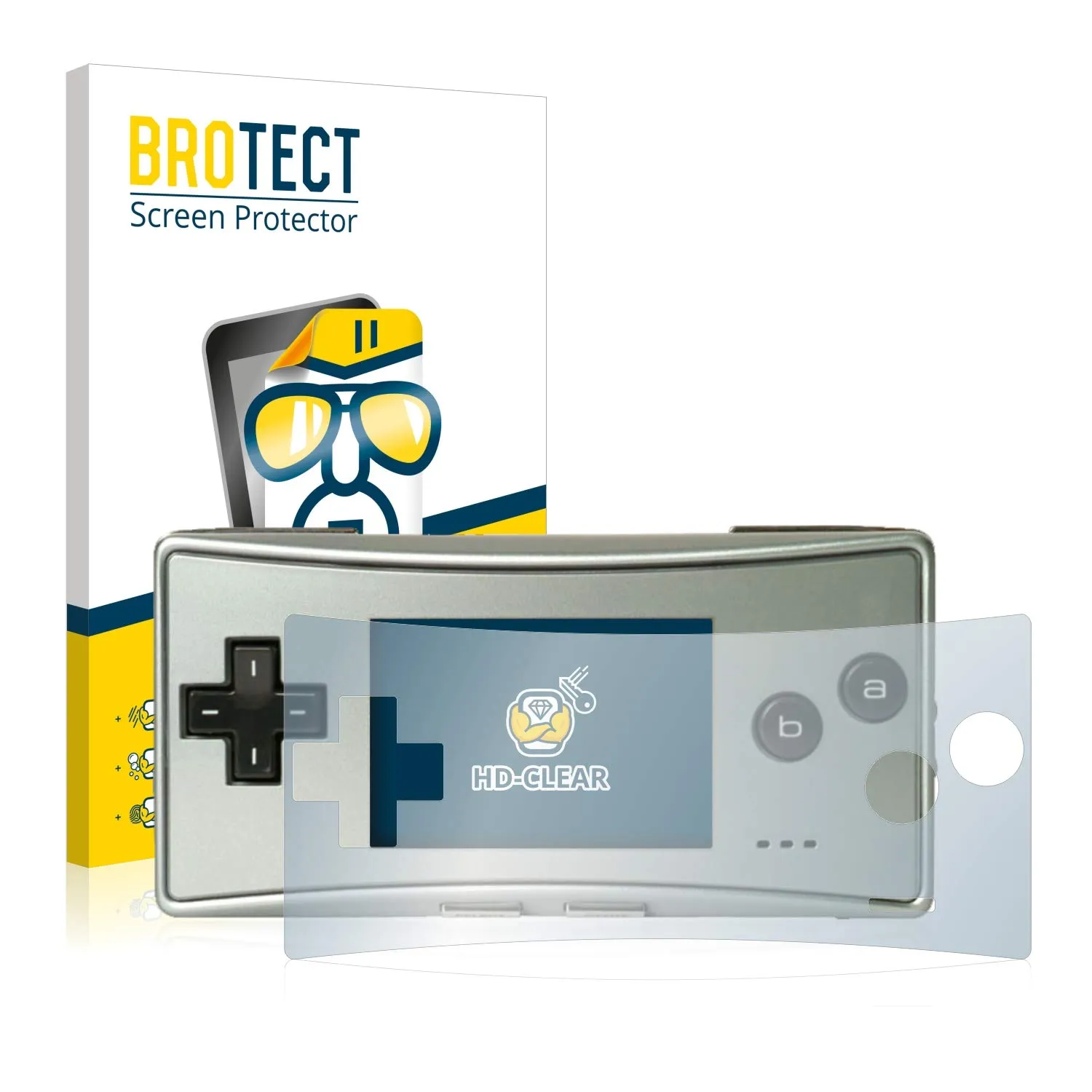 BROTECT Pellicola Protettiva per Nintendo Gameboy Micro - immagine 1