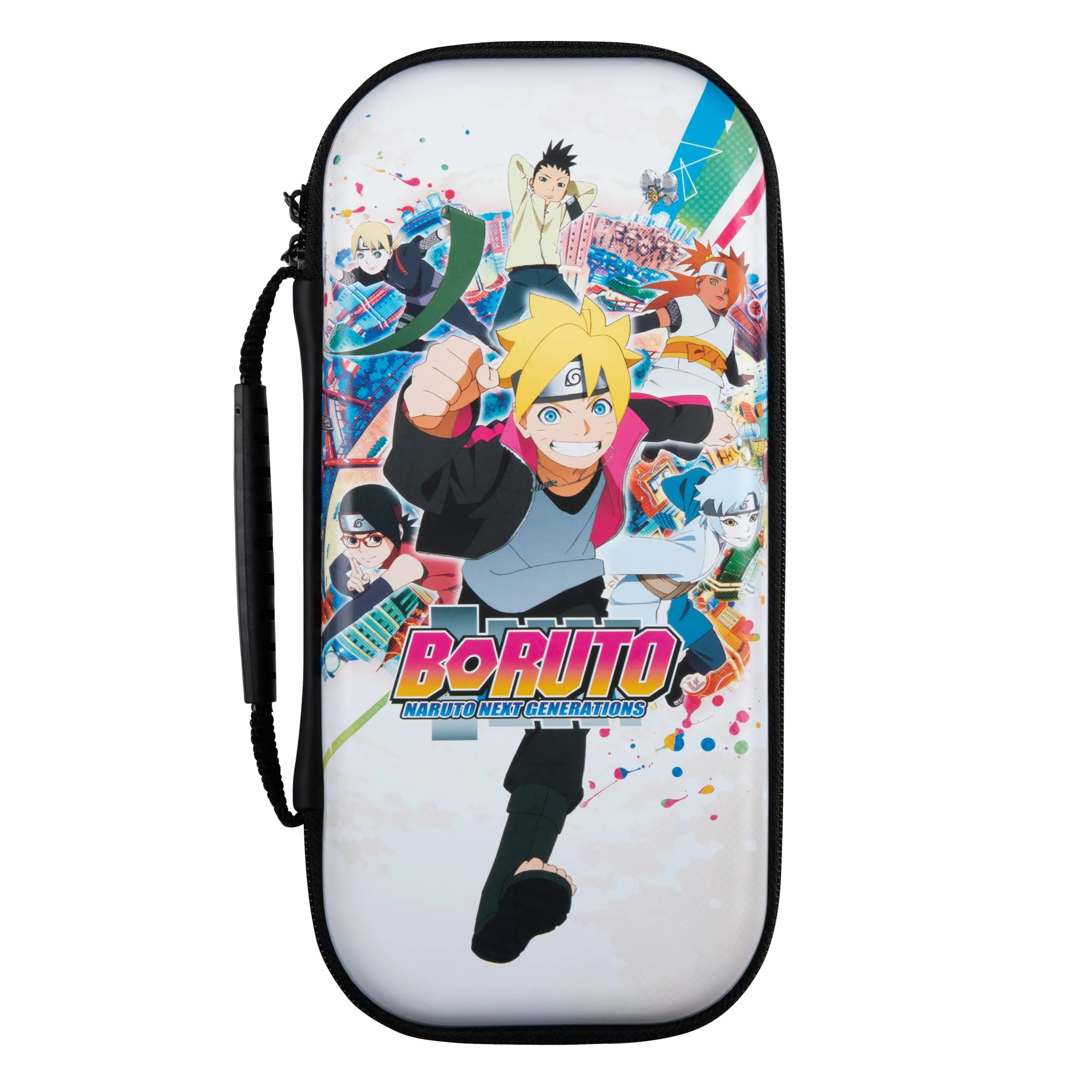 Konix Boruto Naruto Next Generations Custodia di protezione e trasporto per Nintendo Switch, Switch Lite y Switch OLED - Design Boruto Konoha - immagine 1