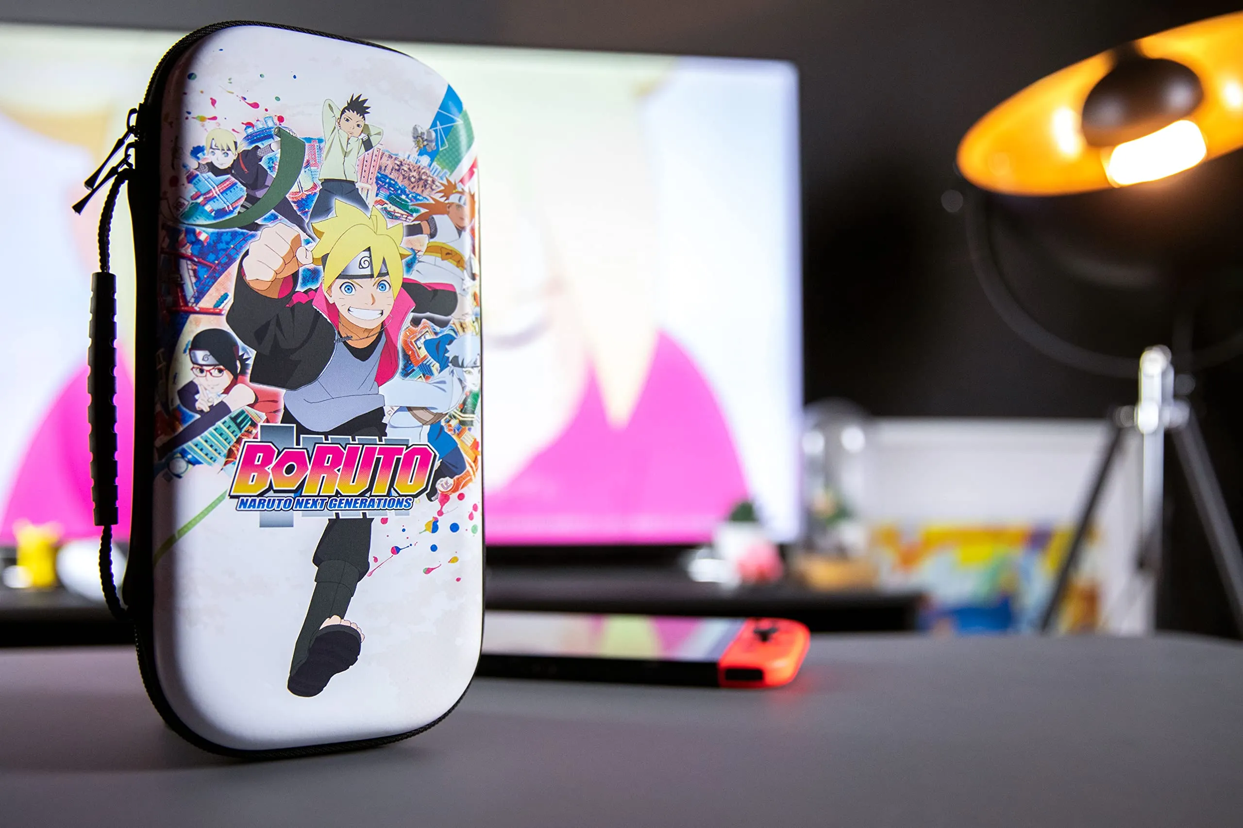 Konix Boruto Naruto Next Generations Custodia di protezione e trasporto per Nintendo Switch, Switch Lite y Switch OLED - Design Boruto Konoha - immagine 4