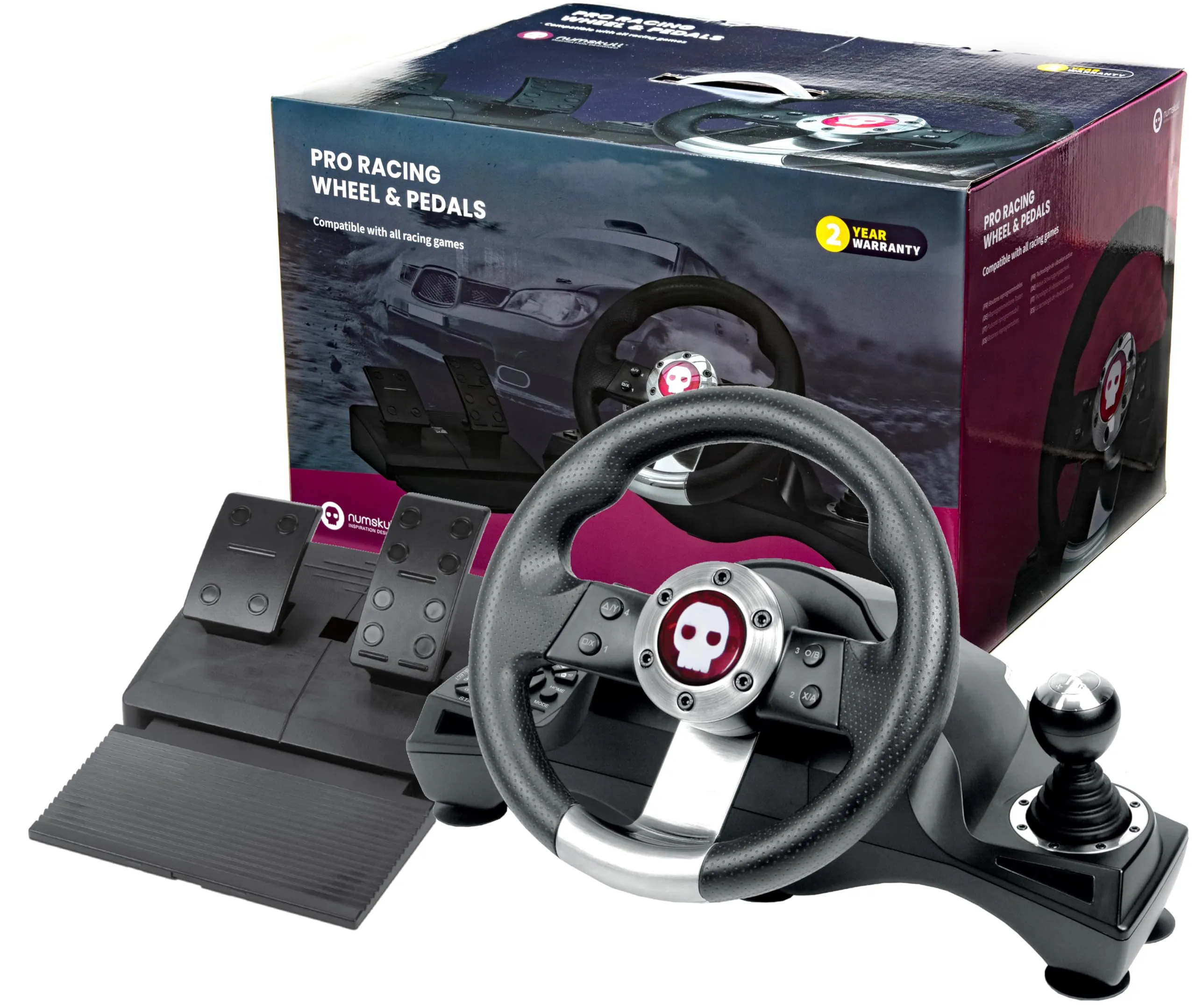 VOLANTE MULTIPOSIZIONE GAMING PRO 1 - Numskull - 100% official licence - immagine 1