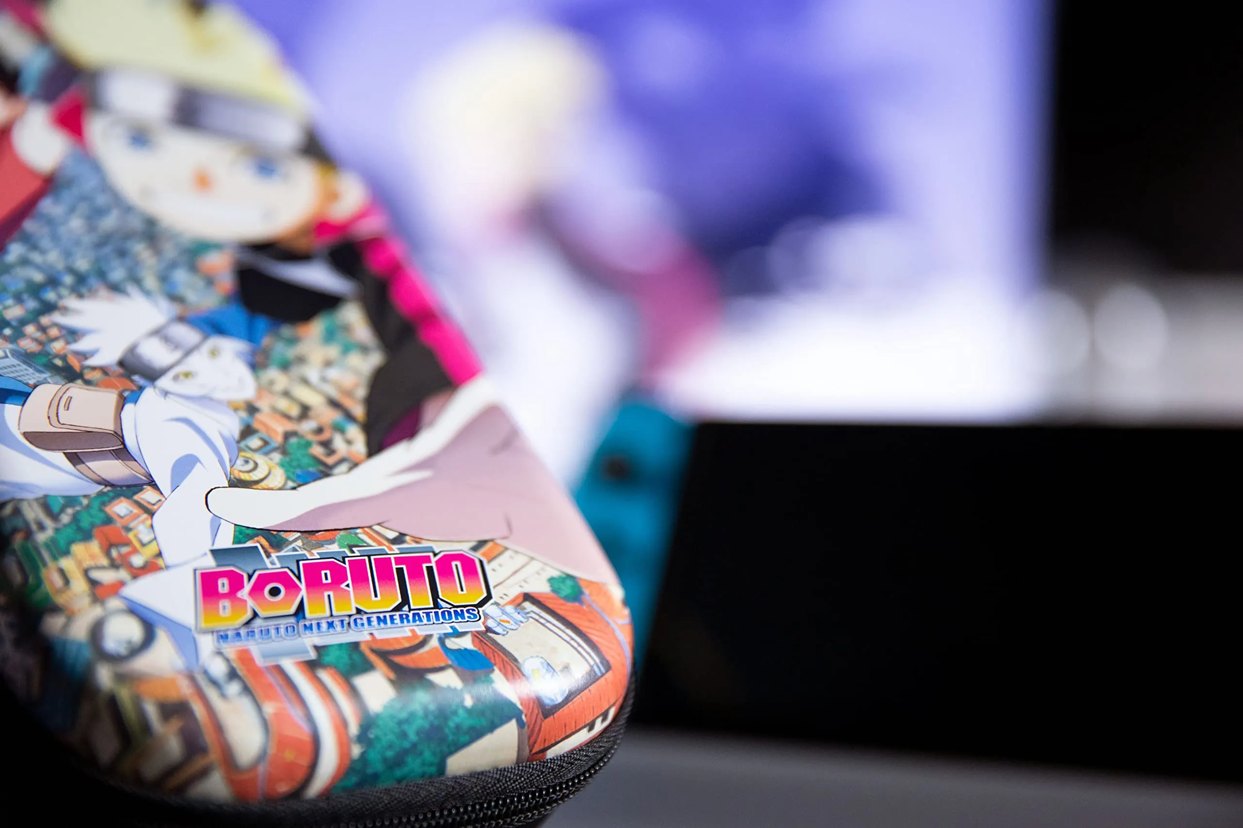 Konix Boruto Naruto Next Generations Custodia di protezione e trasporto per Nintendo Switch, Switch Lite e Switch OLED - Design Squadra 7 Konoha - immagine 5