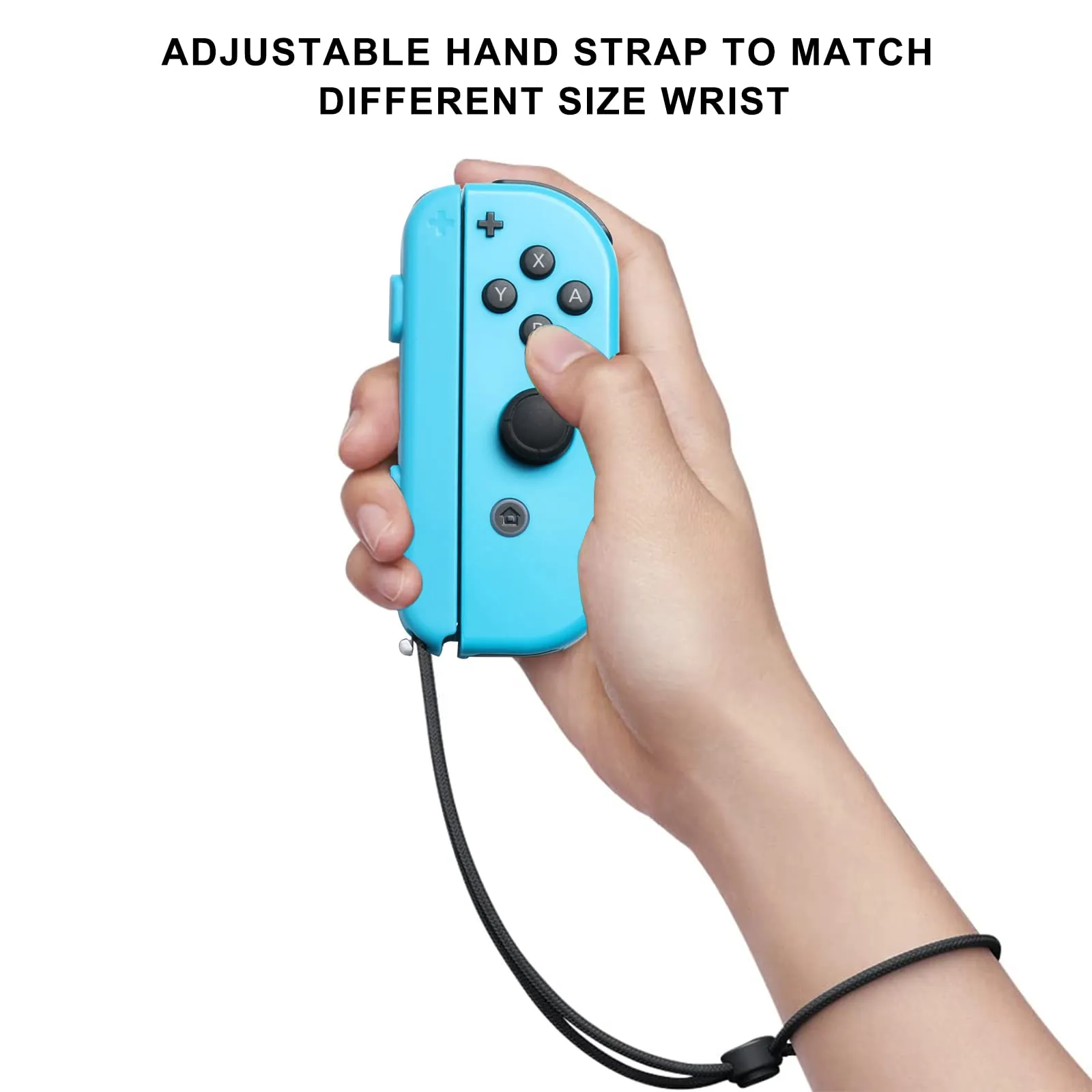 LICHIFIT 1 Paio di cordini per Cinturino da Polso Joy-con Gamepad con Blocco della Maniglia per Nintendo Switch Controllore - immagine 5