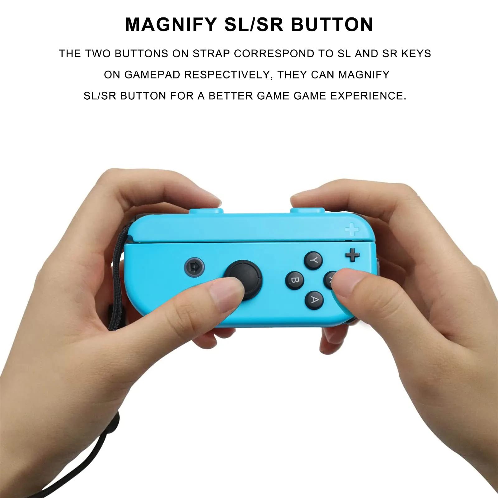 LICHIFIT 1 Paio di cordini per Cinturino da Polso Joy-con Gamepad con Blocco della Maniglia per Nintendo Switch Controllore - immagine 6
