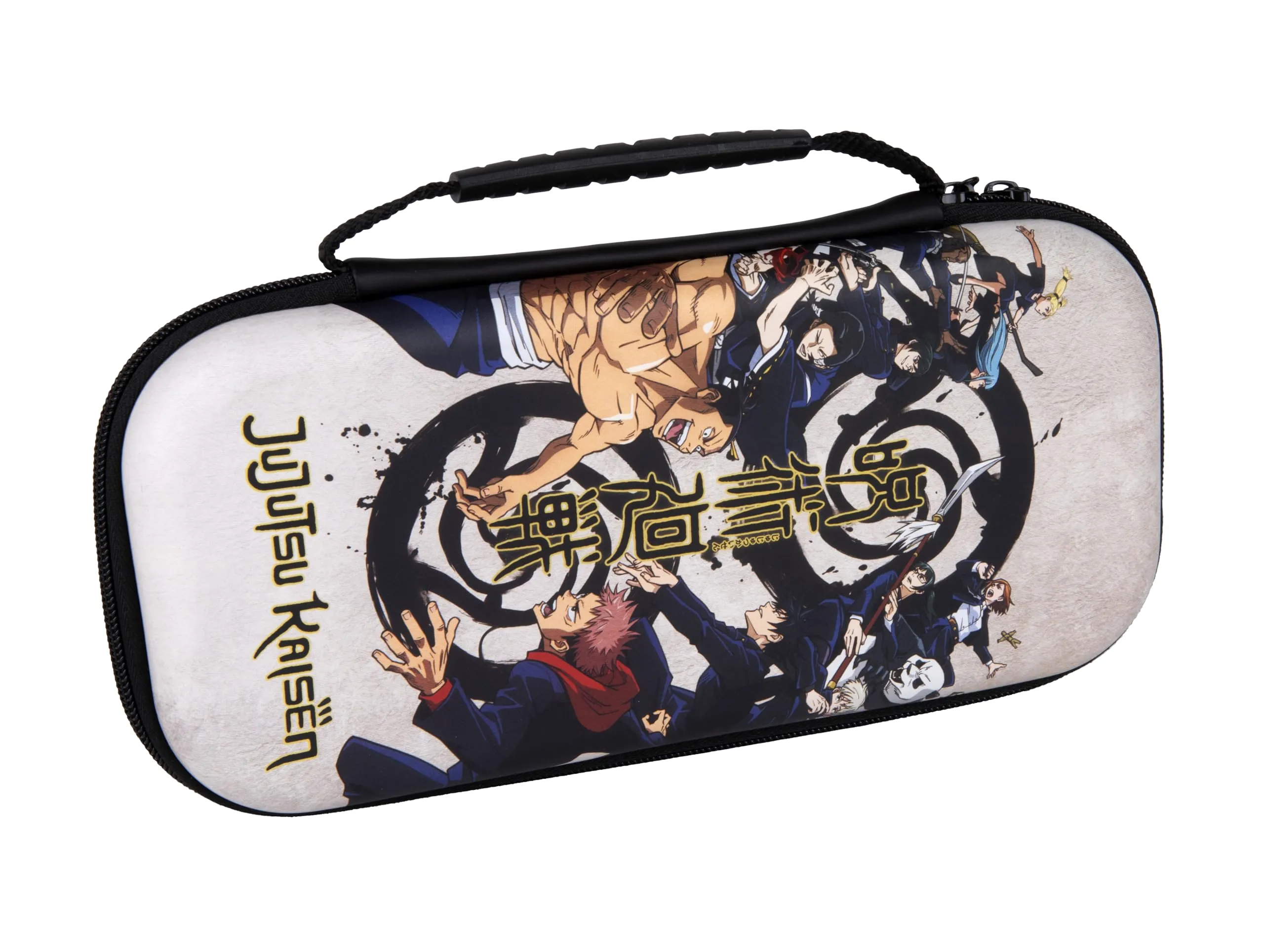 Konix Jujutsu Kaisen Custodia di protezione e trasporto Nintendo Switch, Switch Lite e Switch OLED - 8 giochi - Design Jujutsu Kaisen - Beige - immagine 2