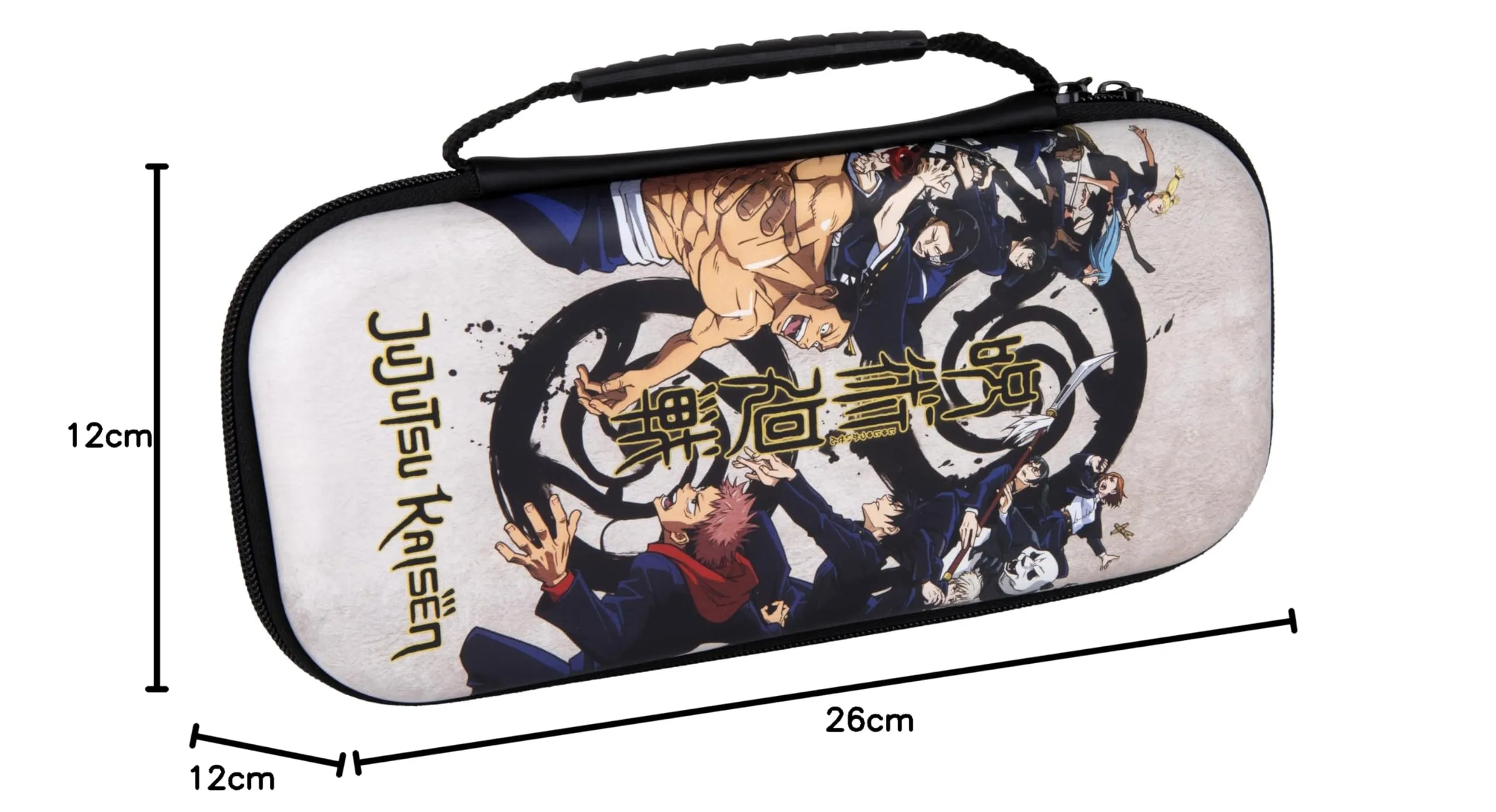 Konix Jujutsu Kaisen Custodia di protezione e trasporto Nintendo Switch, Switch Lite e Switch OLED - 8 giochi - Design Jujutsu Kaisen - Beige - immagine 10