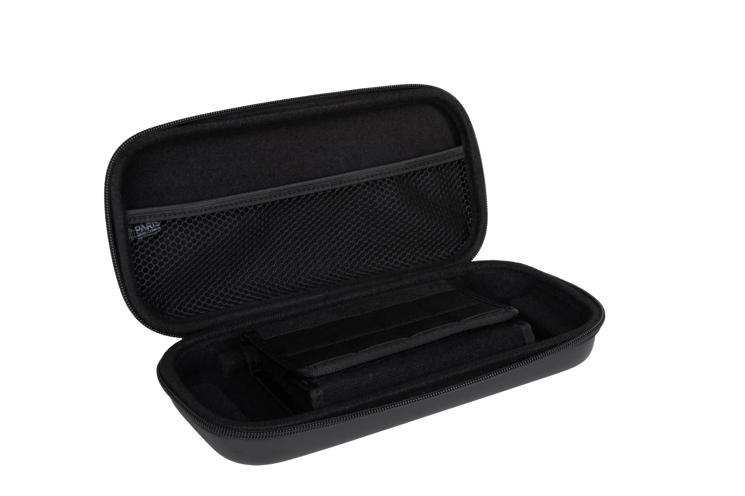 Konix PSG Custodia di protezione e trasporto per Nintendo Switch, Switch Lite e Switch OLED - Alloggio 8 giochi - Blu navy e rosso - immagine 7