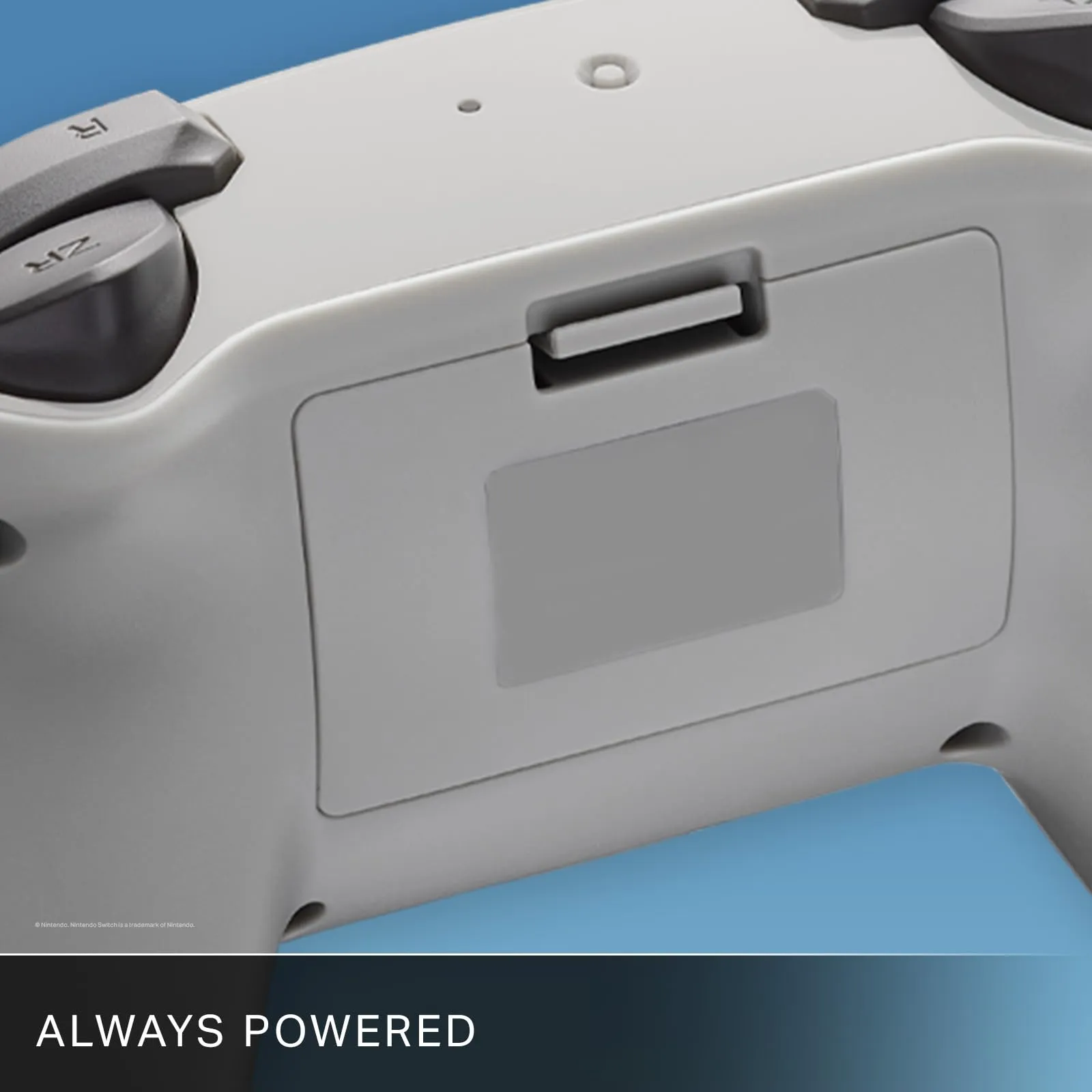 Controller senza fili PowerA per Nintendo Switch - Grigio retrò, Nintendo Switch modello OLED, Nintendo Switch Lite, gamepad, controller, controller bluetooth, comandi di movimento, licenza ufficiale - immagine 3