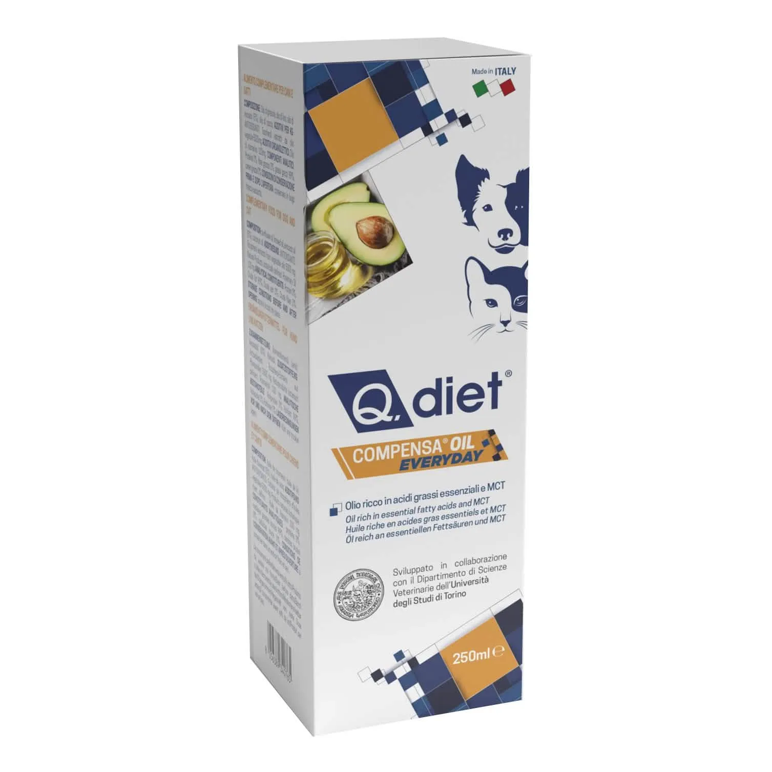 Q diet compensa oil everyday 250 ml - immagine 1