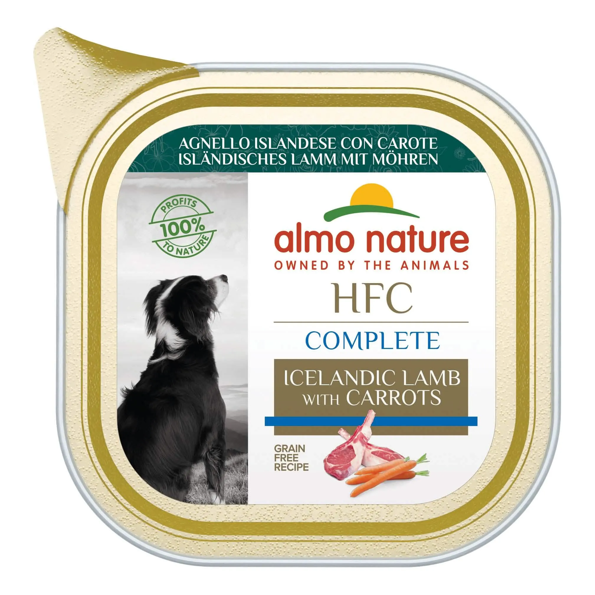 Complete agnello islandese con carote 85 g - immagine 1