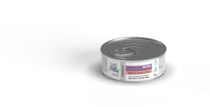 Siland cistopiu' care struvite umido gatto salmone riso 85 g - immagine 1