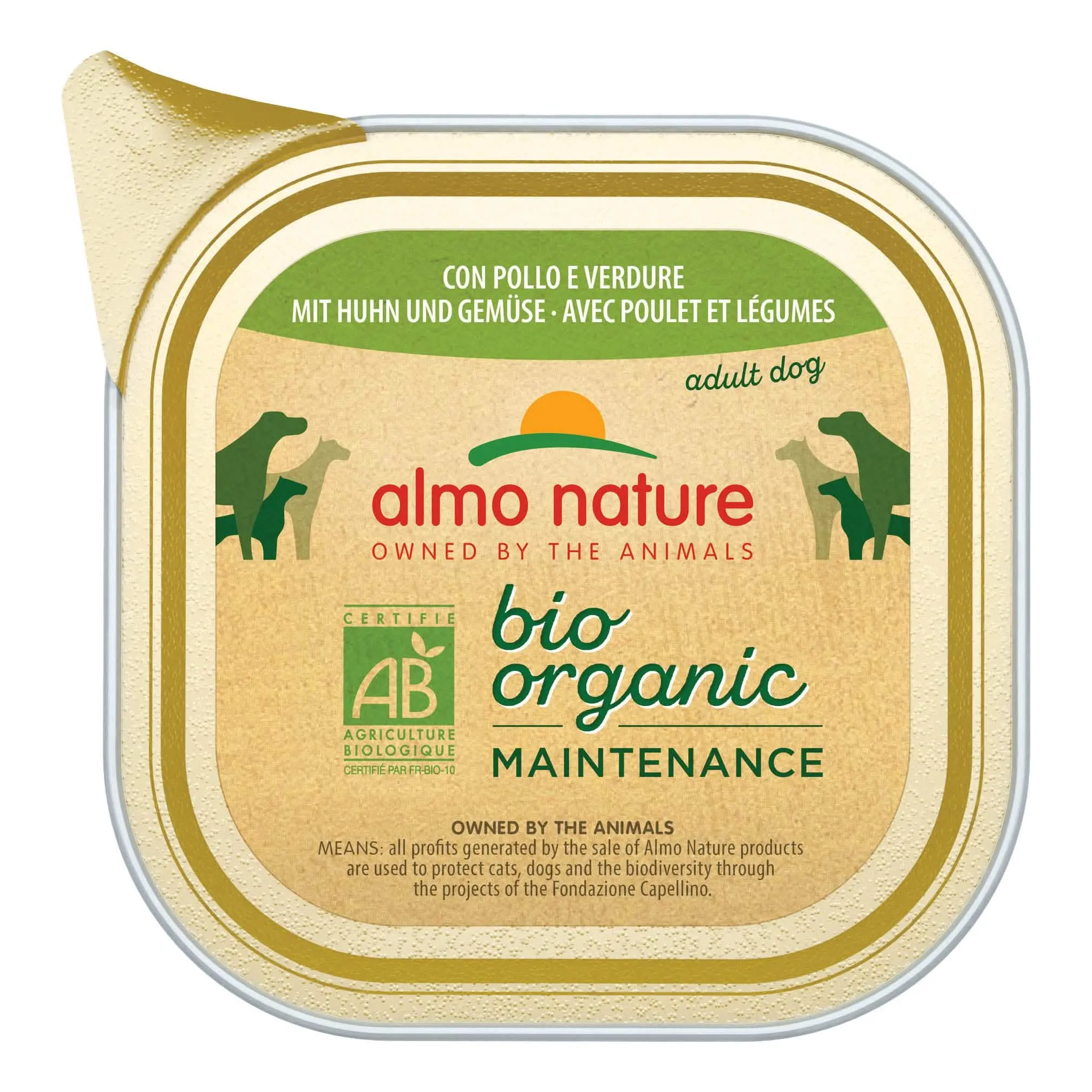 Daily menu bio dog pollo/verdure 100 g - immagine 1