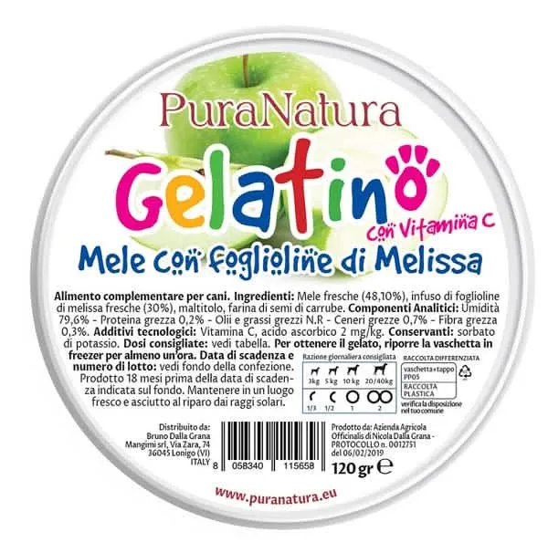 Gelatino mela melissa 120 g - immagine 1