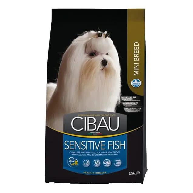 Cibau sensitive fish mini 2,5 kg - immagine 1