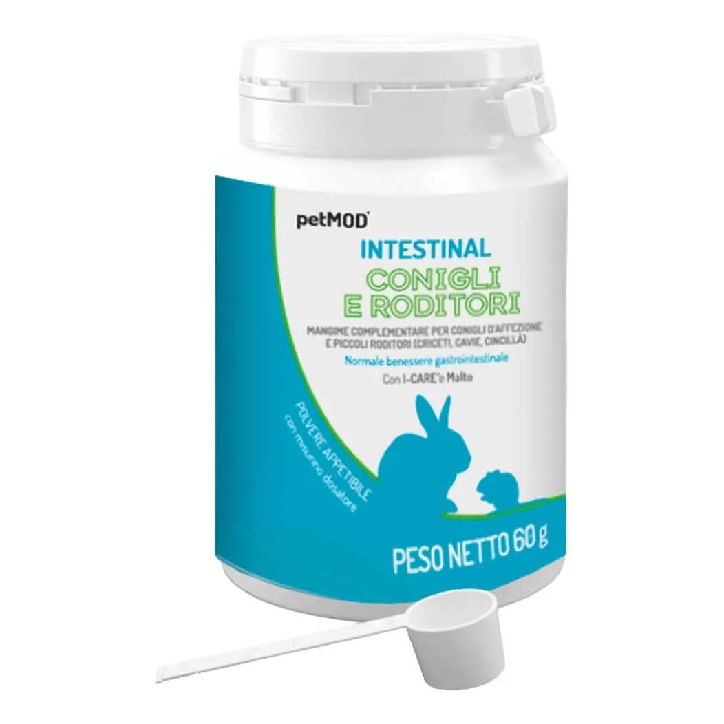 Petmod intestinal conigli e roditori 60 g - immagine 1