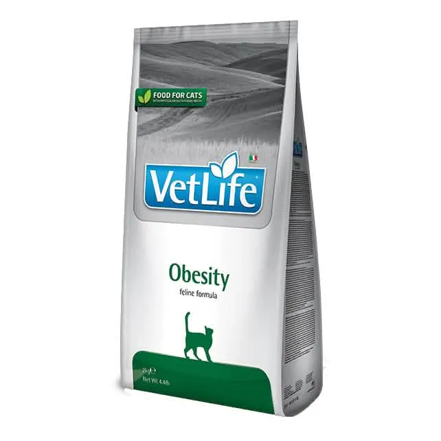 Vet life natural feline obesity 400 g - immagine 1