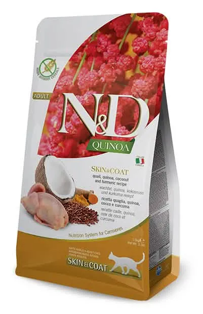 N&d cat quinoa skin&coat quail adult 5 kg - immagine 1