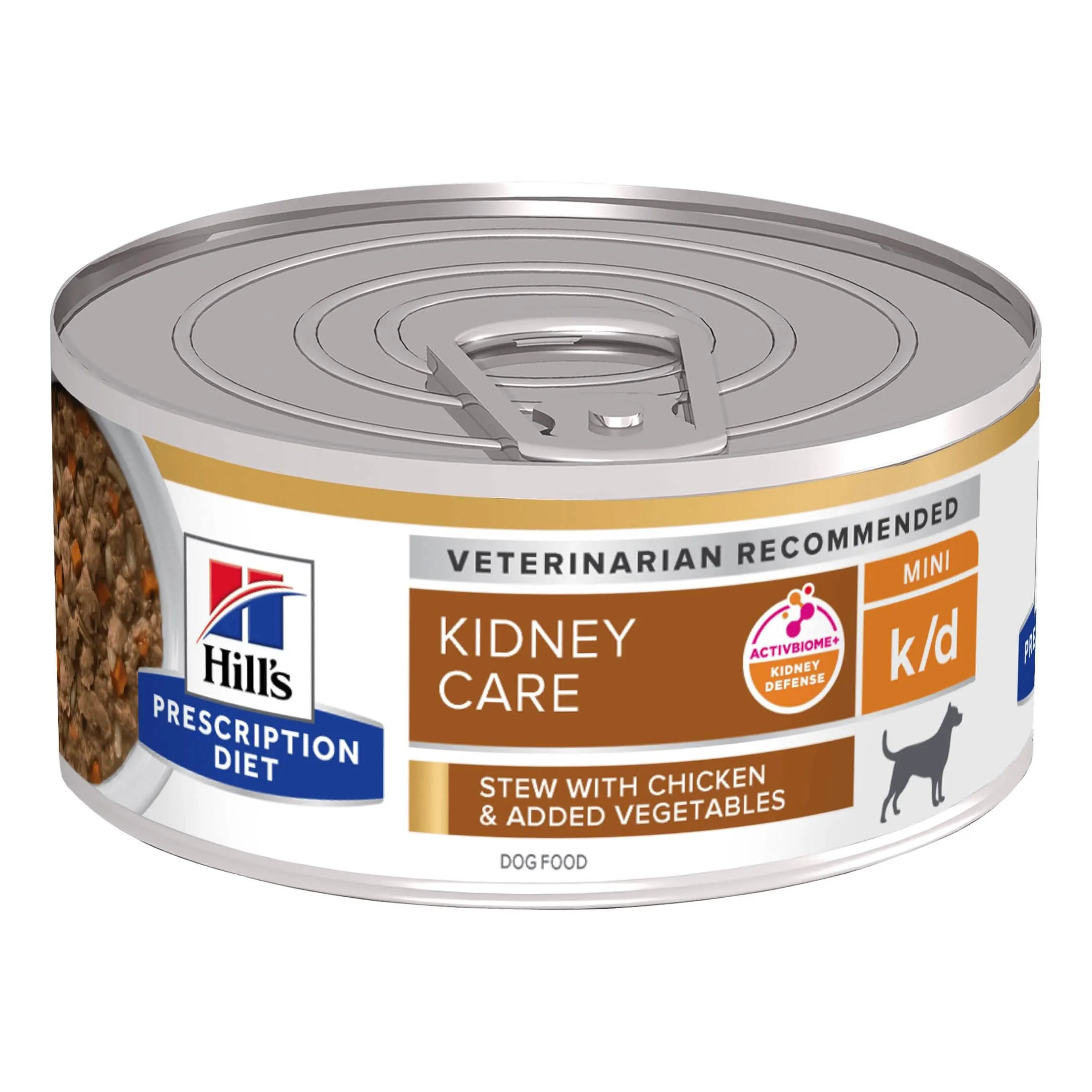 Prescription diet canine kidney k/d chicken&vegetal spezzatino 156 g - immagine 1