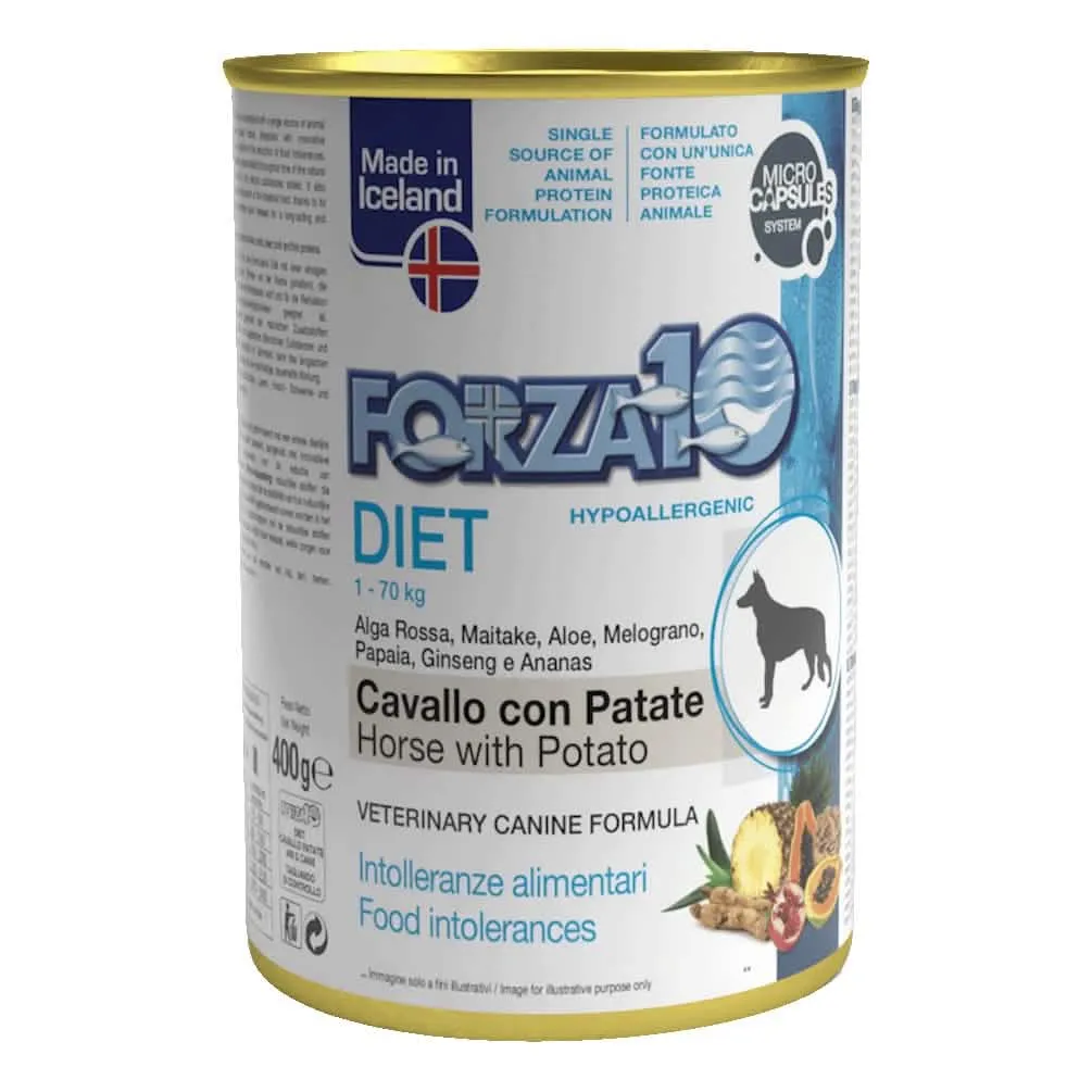 Forza10 diet cavallo-patate umido cane - immagine 1