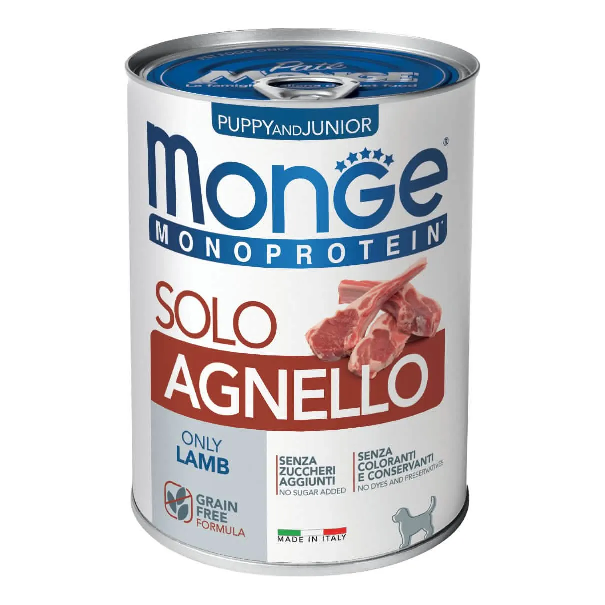 Monge monoprotein puppy solo agnello 400 g - immagine 1