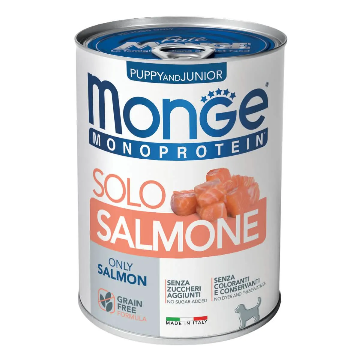 Monge monoprotein puppy solo salmone 400 g - immagine 1