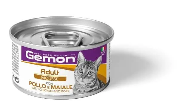 Gemon mousse adult con pollo e maiale 85 g - immagine 1
