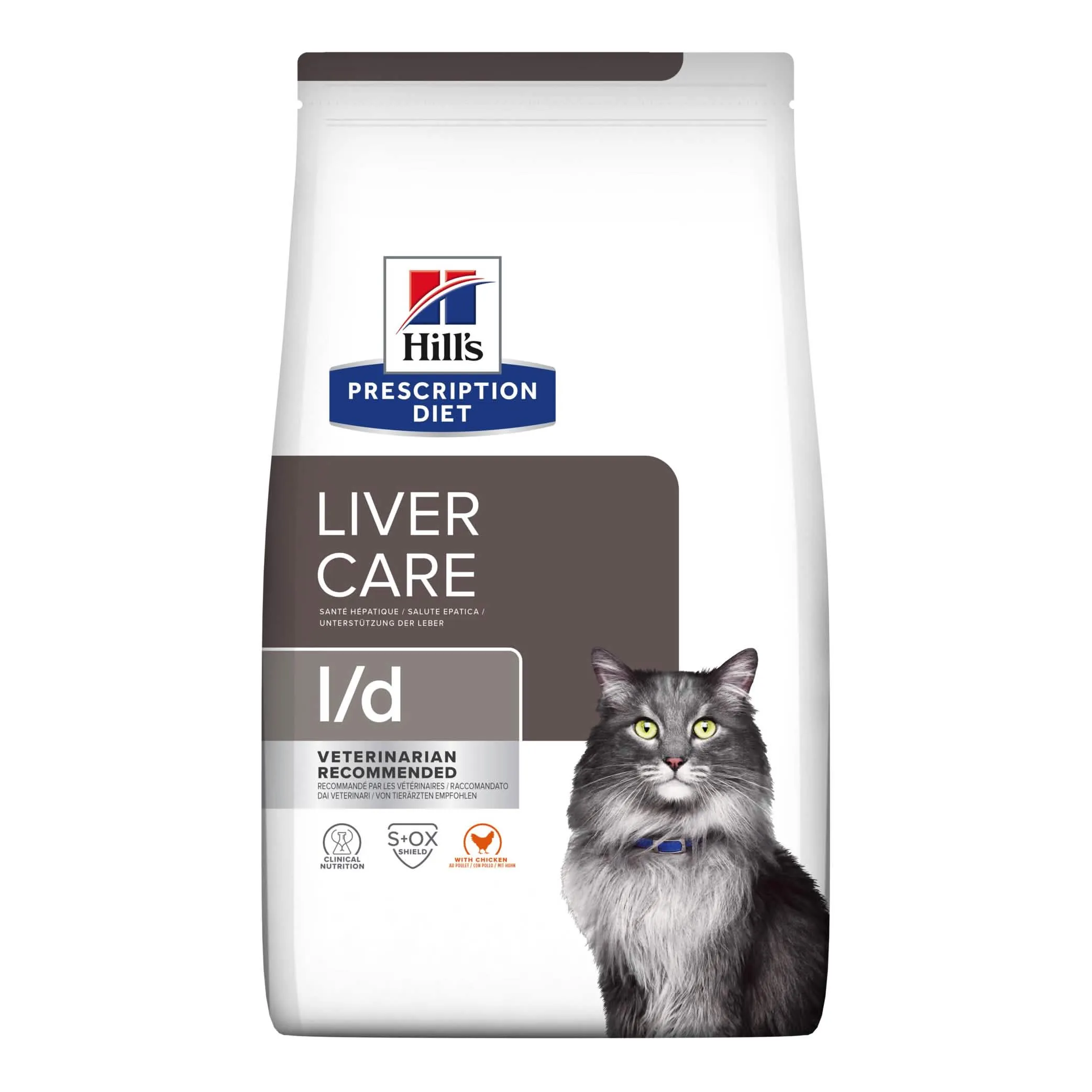 Prescription diet feline liver care l/d 1,5 kg - immagine 1