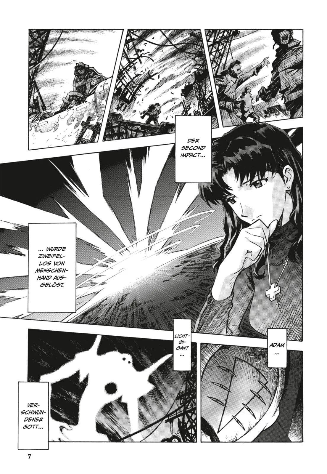 Neon Genesis Evangelion - Perfect Edition 6: Neue Edition in 7 Sammelbänden des Mecha-Klassikers um jugendliche EVA-Piloten, die zur Rettung der Menschheit Kampfroboter steuern. - immagine 6