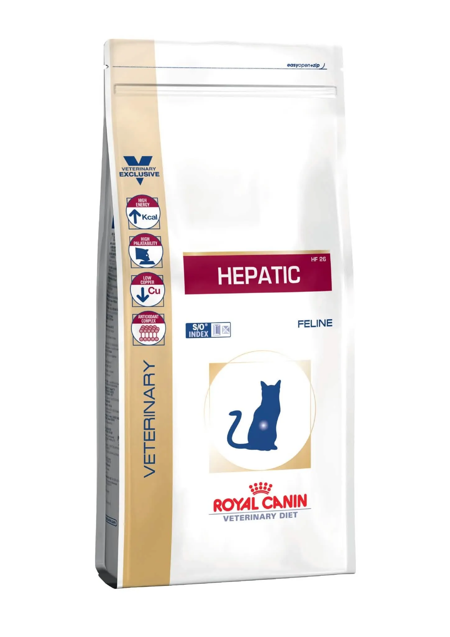 Veterinary diet feline dry hepatic 2 kg - immagine 1