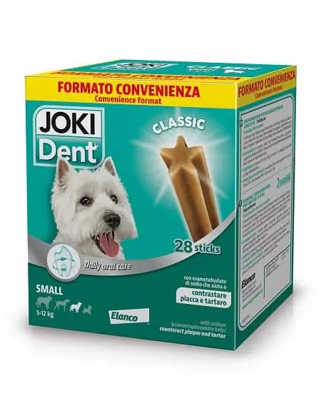 Joki dent classic multipack 4 sacchetti da 210 g per cani di taglia piccola tra 5 e 12 kg - immagine 1