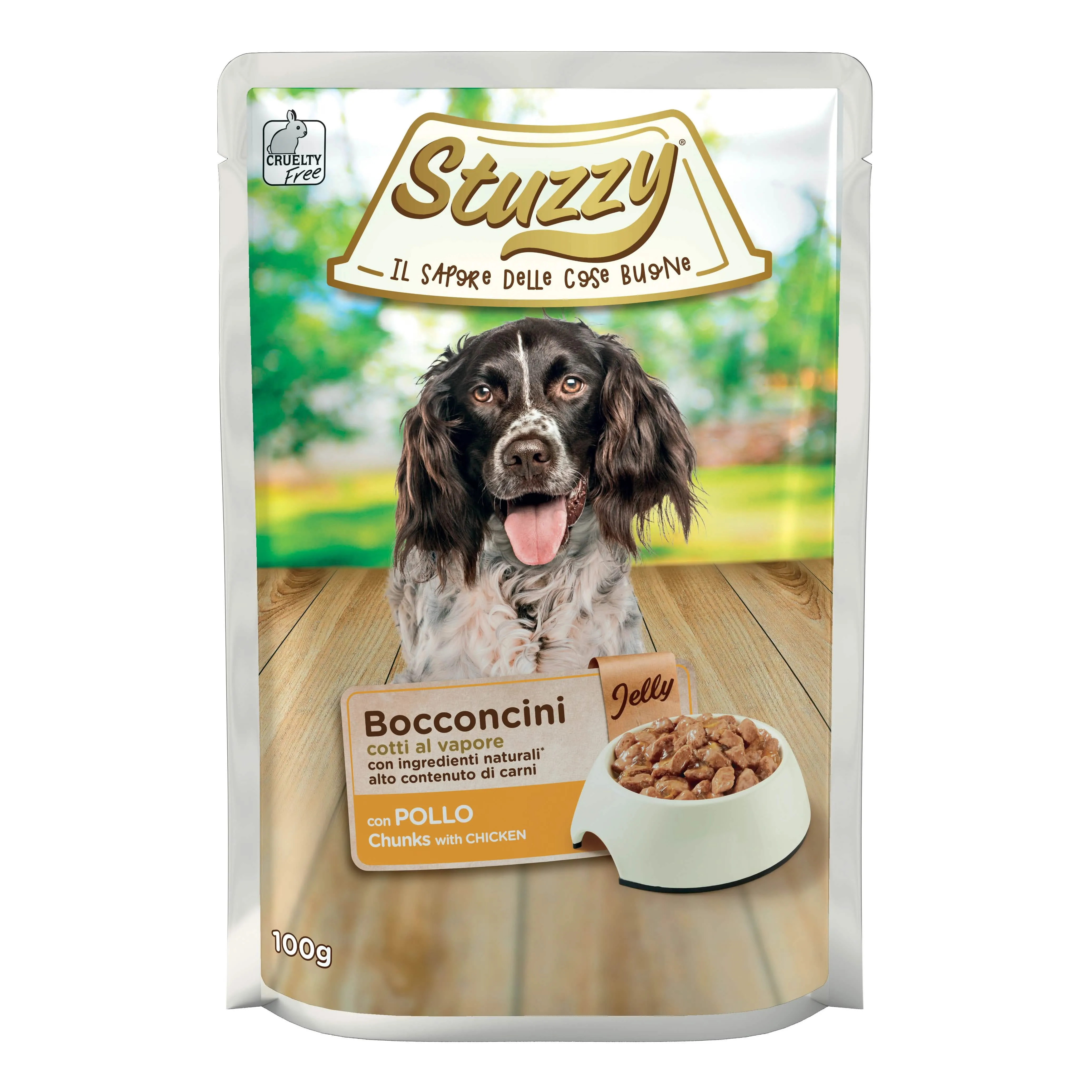 Stuzzy dog bocconcini pollo jelly 100g - immagine 1