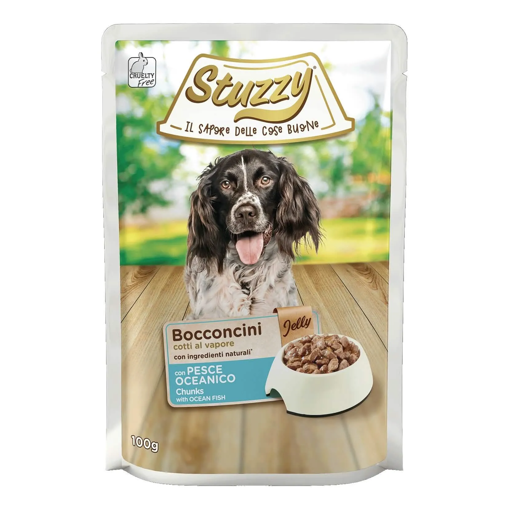 Stuzzy dog bocconcini pesc jelly 100g - immagine 1