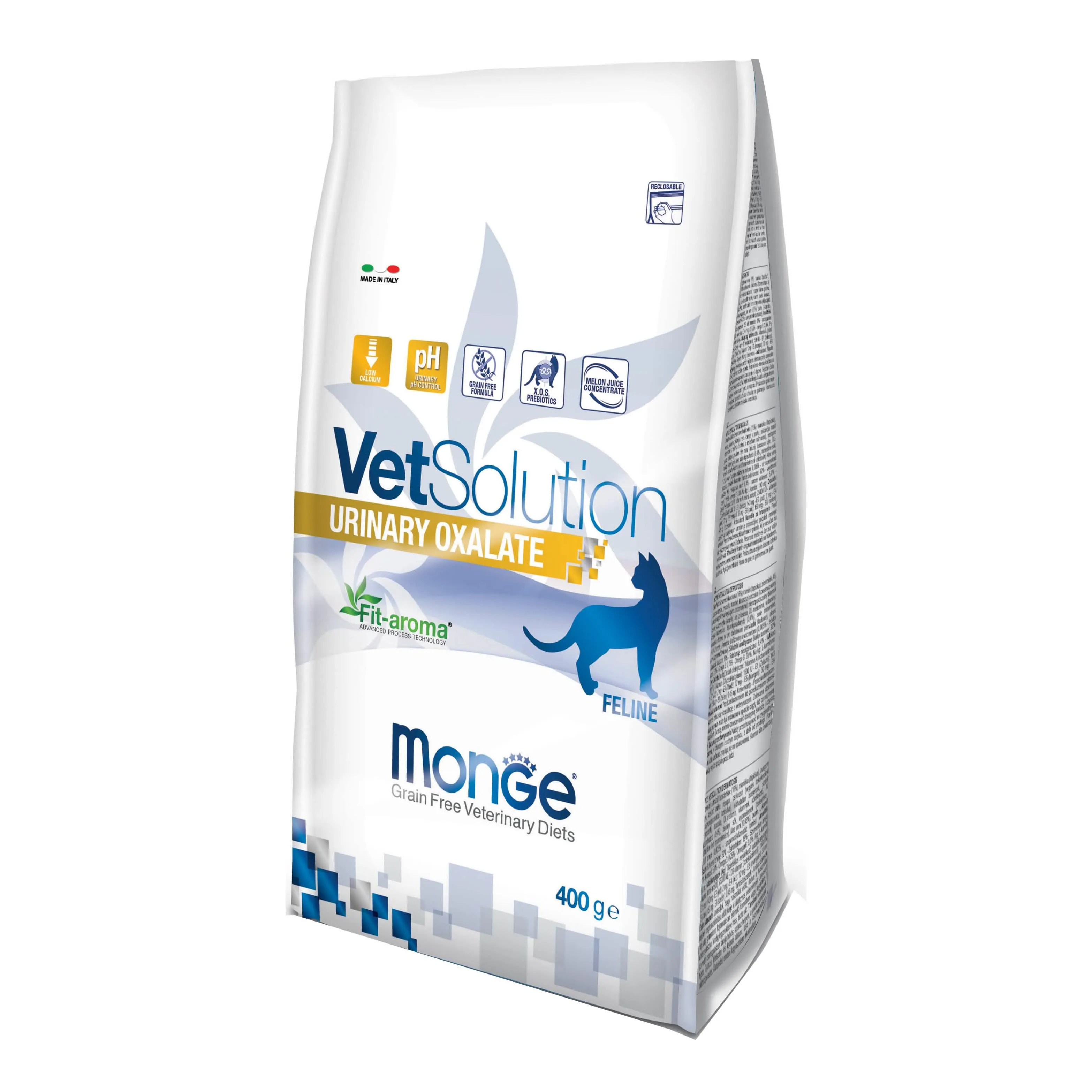 Monge vet solution feline urinary oxalate 400 g - immagine 1