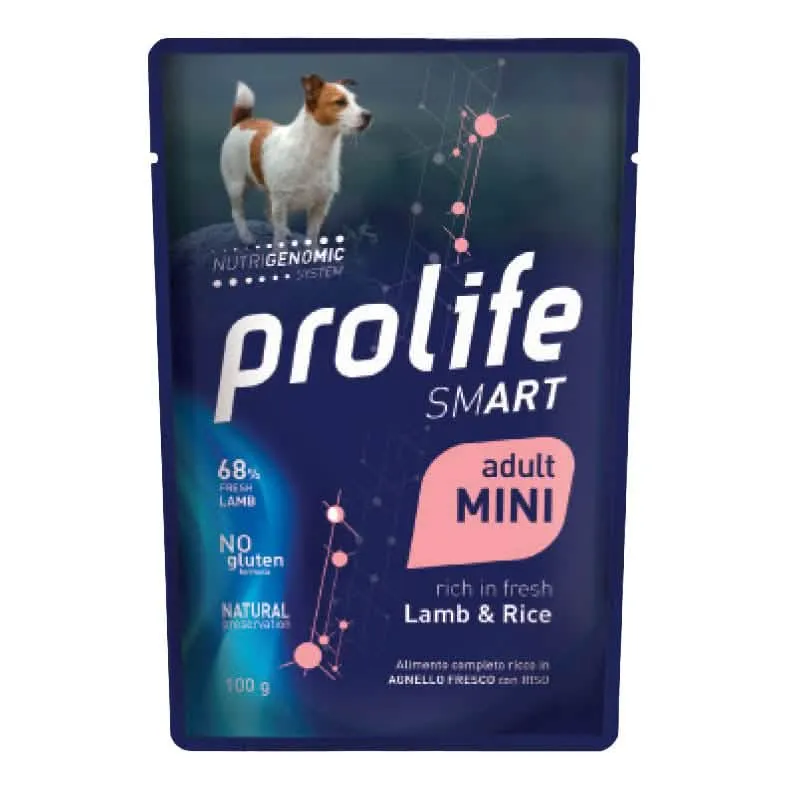 Prolife dog smart adult lamb & rice mini 100 g - immagine 1
