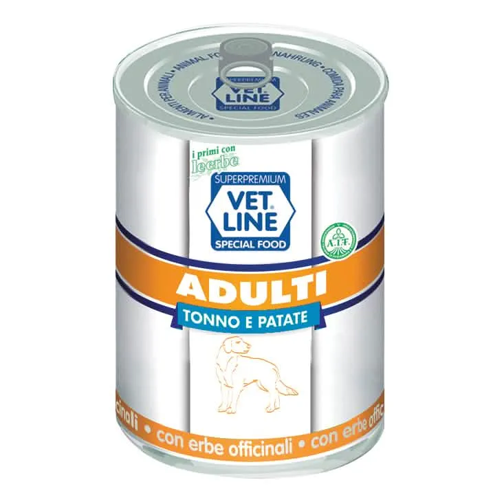 Vet line adulti tonno/patate 400 g - immagine 1