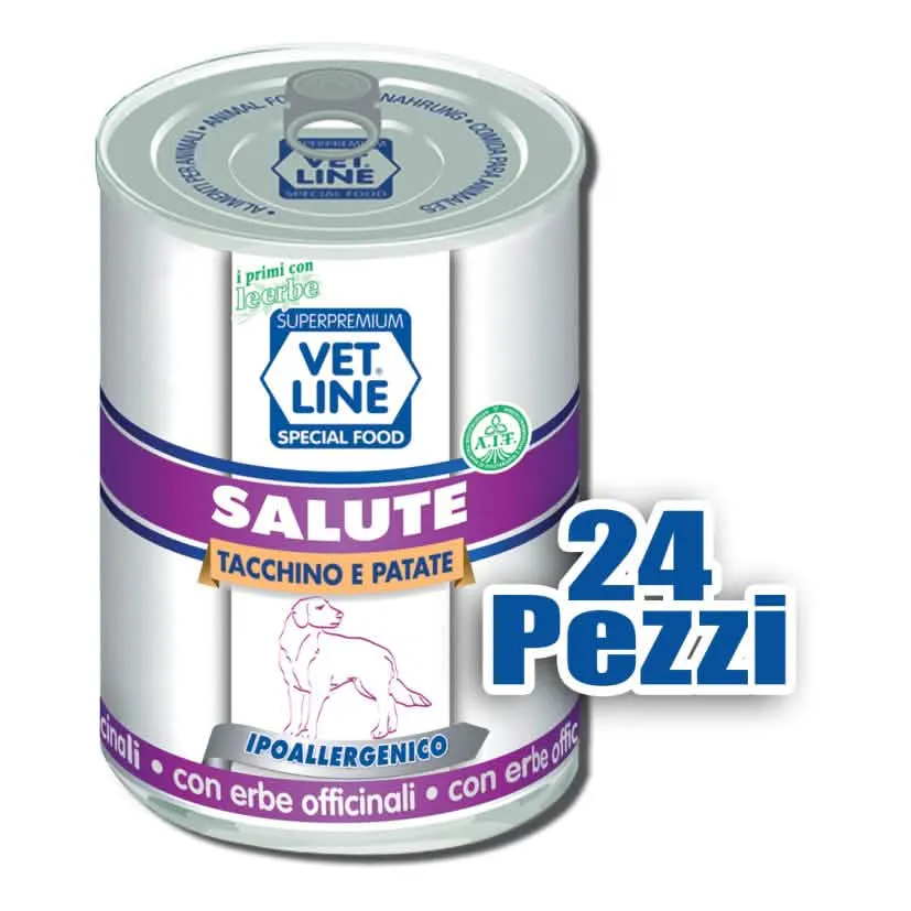 Vet line salute tacchino/patate 400 g - immagine 1