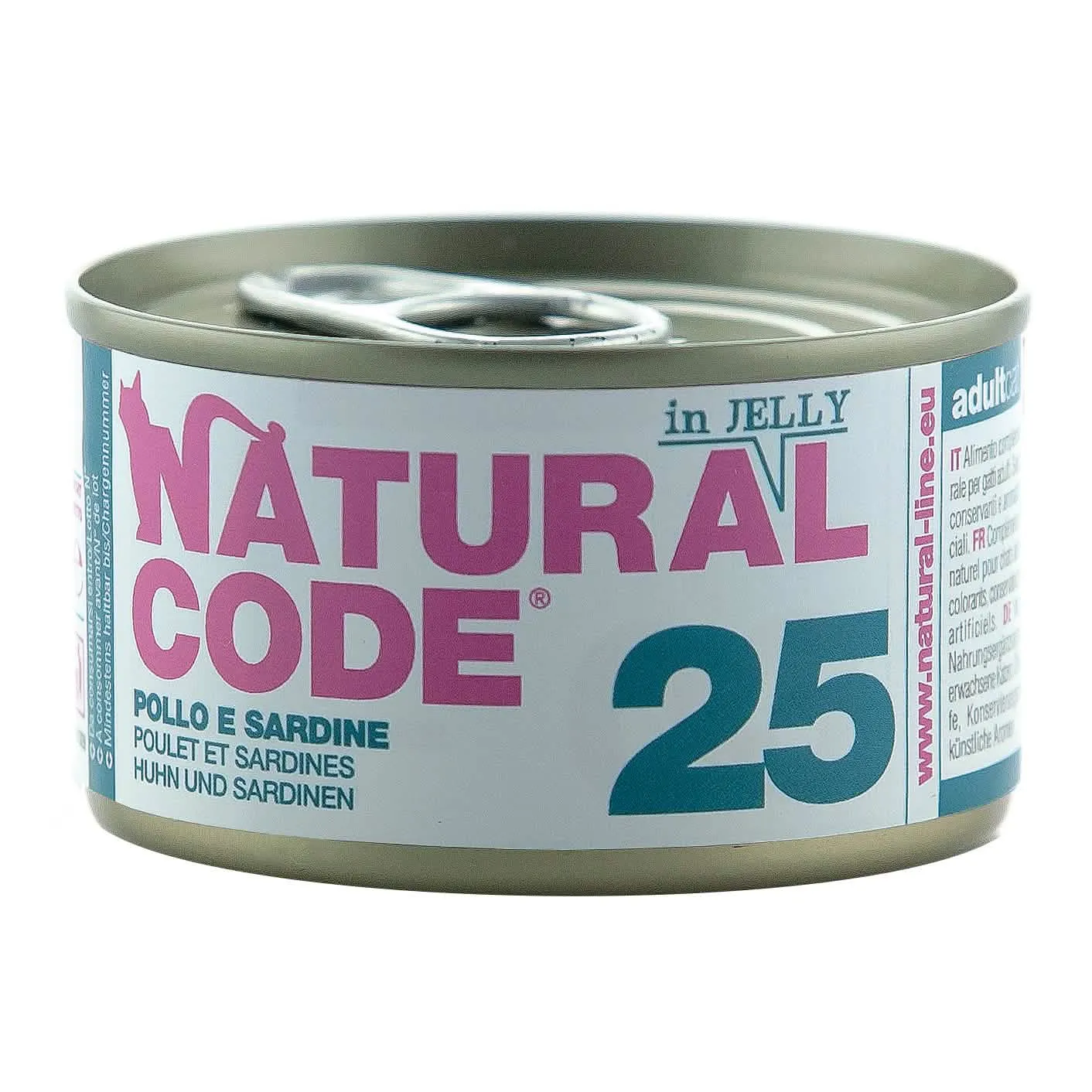 Natural code 25 pollo e sardine - immagine 1