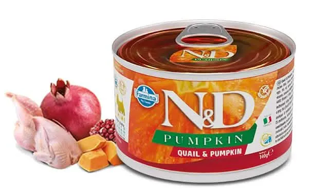 N&D Wet Dog Pumpkin e Quaglia 140 g - immagine 1