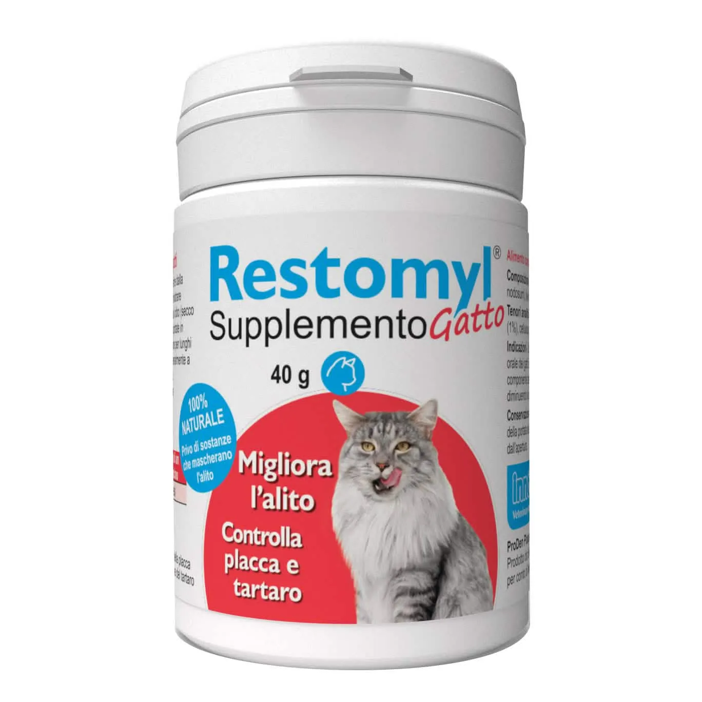 Restomyl supplemento gatto flaconcino 40 g - immagine 1